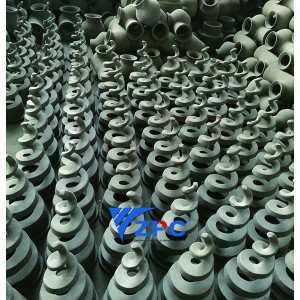 Factory directly Flame Nozzle 6290 -
 RBSiC spray nozzle – ZhongPeng