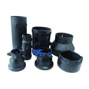 Silicon Carbide burner nozzles and radiant pipe