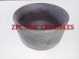 SiSiC crucibles