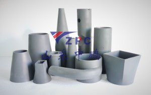 Silicon carbide cyclone liner