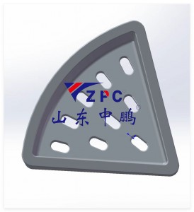 Silicon carbide heat-resistant block