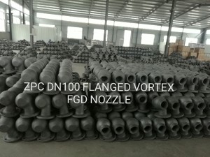 desulphurization nozzles in power plant