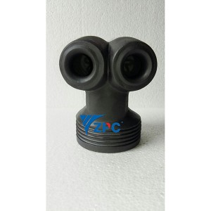 one way and double direction rbsic FGD nozzle