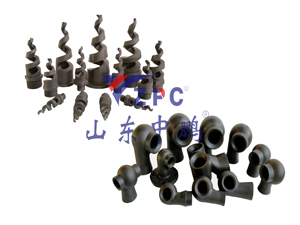 Silicon carbide desulfurization nozzle: the hardcore “atomization expert” for industrial flue gas purification