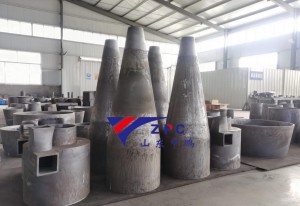 Hydrocyclone Silicon carbide inlet pipe, cone, cylinder, spigot liner